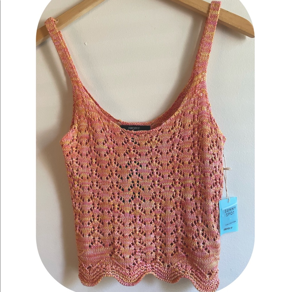 Crochet Tank Cover Up